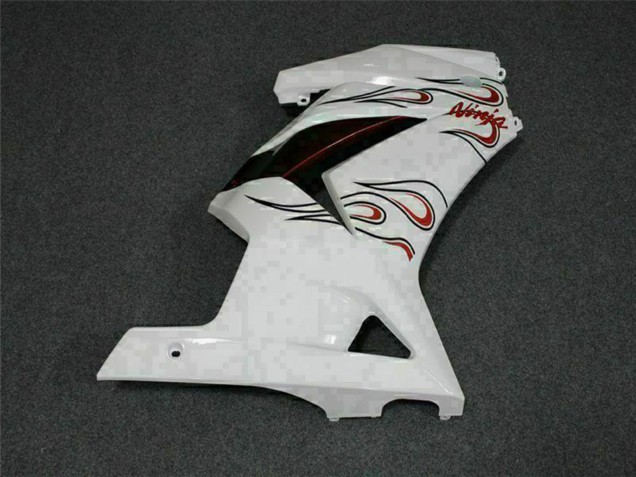 2008-2012 White Red Kawasaki EX250 Motorcycle Fairings Canada