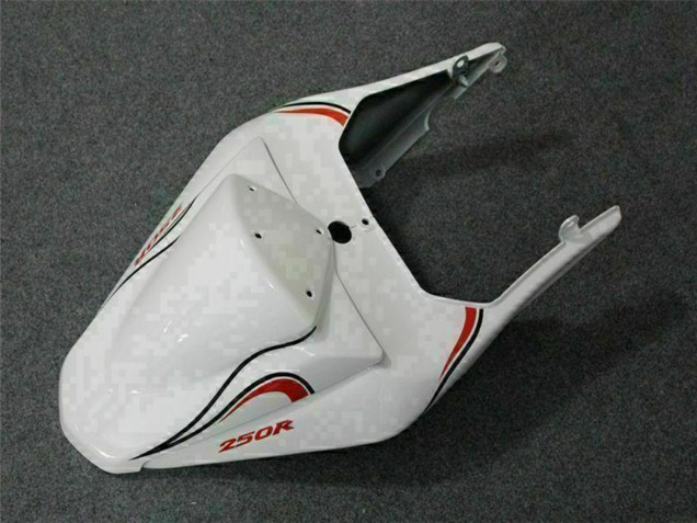 2008-2012 White Red Kawasaki EX250 Motorcycle Fairings Canada