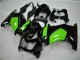 2008-2012 Glossy Black Green Kawasaki EX250 Motorcycle Fairings Canada