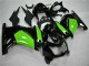 2008-2012 Glossy Black Green Kawasaki EX250 Motorcycle Fairings Canada