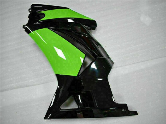 2008-2012 Glossy Black Green Kawasaki EX250 Motorcycle Fairings Canada