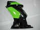 2008-2012 Glossy Black Green Kawasaki EX250 Motorcycle Fairings Canada