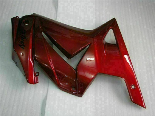 2008-2012 Maroon Red Kawasaki EX250 Motorcycle Fairings Canada