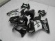 2008-2012 Glossy Black White West Kawasaki EX250 Motorcycle Fairings Canada