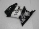2008-2012 Glossy Black White West Kawasaki EX250 Motorcycle Fairings Canada