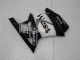 2008-2012 Glossy Black White West Kawasaki EX250 Motorcycle Fairings Canada