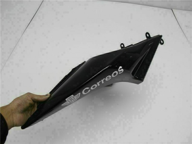 2008-2012 Glossy Black White West Kawasaki EX250 Motorcycle Fairings Canada