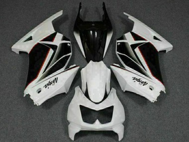 2008-2012 White Black Ninja Kawasaki EX250 Motorcycle Fairings Canada
