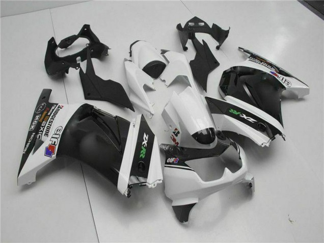 2008-2012 White Black Green Kawasaki EX250 Motorcycle Fairings Canada