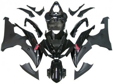 2008-2016 Glossy Black Matte Black Yamaha YZF R6 Motorcycle Fairing Canada