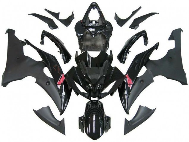 2008-2016 Glossy Black Matte Black Yamaha YZF R6 Motorcycle Fairing Canada
