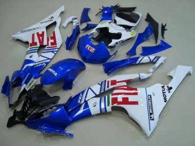 2008-2016 White Blue Red Fiat Motul Michelin Yamaha YZF R6 Motorcycle Fairings Canada
