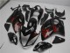 2008-2020 Glossy Black Red Suzuki GSXR 1300 Hayabusa Motorcycle Fairings Canada