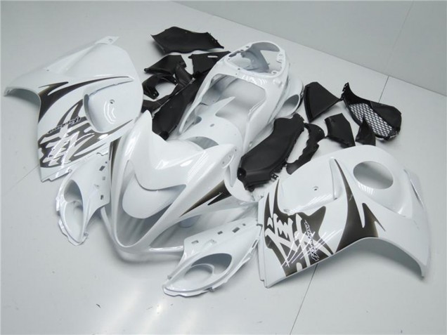 2008-2020 White Suzuki GSXR 1300 Hayabusa Motorcycle Fairings Canada