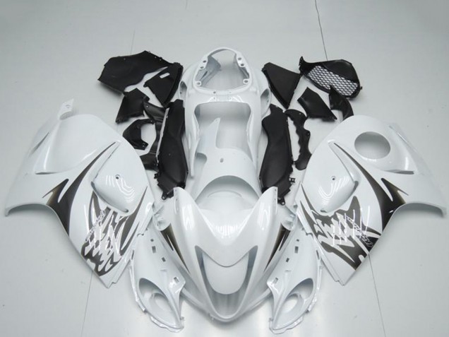 2008-2020 White Suzuki GSXR 1300 Hayabusa Motorcycle Fairings Canada