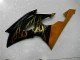 2008-2016 Glossy Black Gold Flame Yamaha YZF R6 Motorcycle Fairings Canada