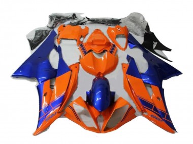 2008-2016 Orange Blue Yamaha YZF R6 Motorcycle Fairings Canada