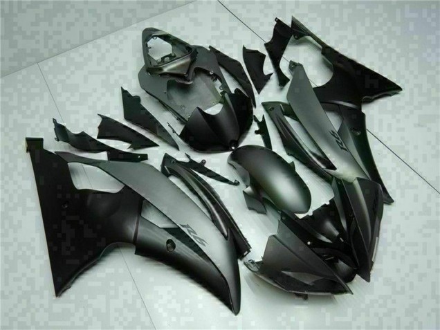 2008-2016 Grey Matte Black Yamaha YZF R6 Motorcycle Fairings Canada