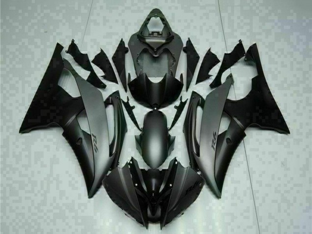 2008-2016 Grey Matte Black Yamaha YZF R6 Motorcycle Fairings Canada