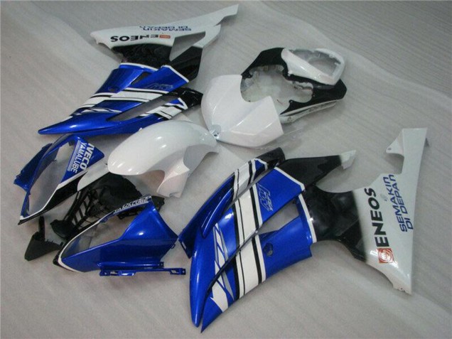 2008-2016 White Blue Black ENEOS Semakin Didepan Yamaha YZF R6 Motorcycle Fairings Canada