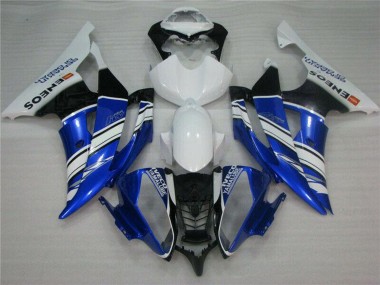 2008-2016 White Blue Black ENEOS Semakin Didepan Yamaha YZF R6 Motorcycle Fairings Canada
