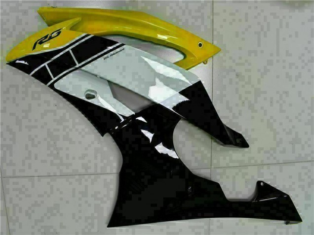 2008-2016 Yellow White Glossy Black Yamaha YZF R6 Motorcycle Fairings Canada