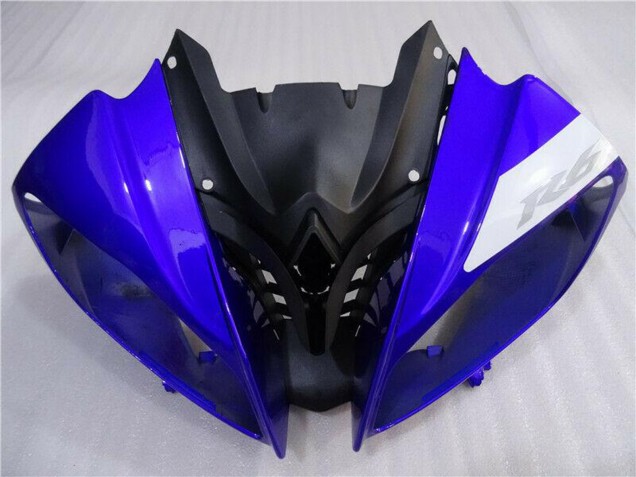 2008-2016 White Blue Matte Black Yamaha YZF R6 Motorcycle Fairings Canada