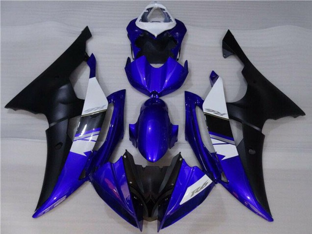 2008-2016 White Blue Matte Black Yamaha YZF R6 Motorcycle Fairings Canada