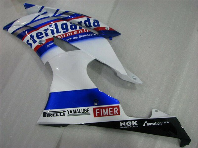 2008-2016 White Blue Red Sterilgarda Volvo Fimer Yamalube Yamaha YZF R6 Motorcycle Fairings Canada
