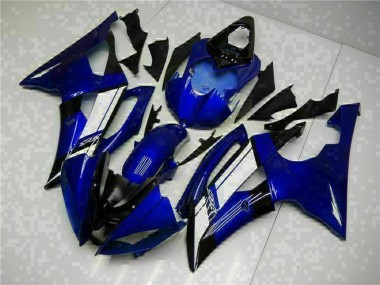 2008-2016 Blue White Yamaha YZF R6 Motorcycle Fairings Canada