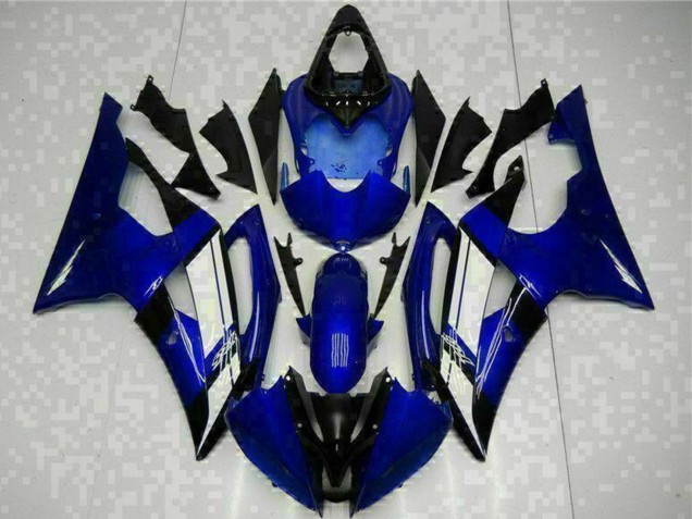 2008-2016 Blue White Yamaha YZF R6 Motorcycle Fairings Canada
