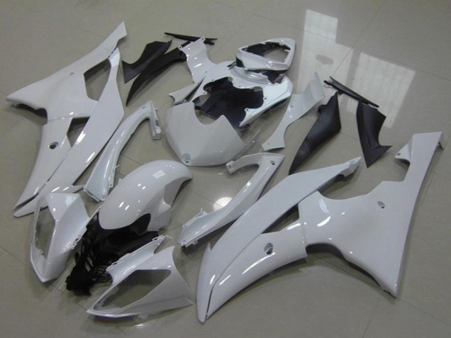 2008-2016 Glossy White Yamaha YZF R6 Motorcycle Fairing Canada