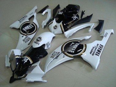 2008-2016 White Glossy Black Lucky Strike Motul Michelin 34 Yamaha YZF R6 Motorcycle Fairings Canada