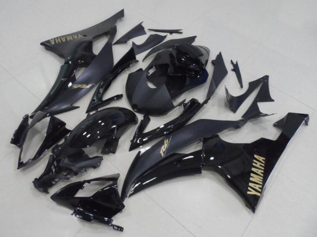 2008-2016 Glossy Black Matte Black Gold Decals Yamaha YZF R6 Motorcycle Fairings Canada