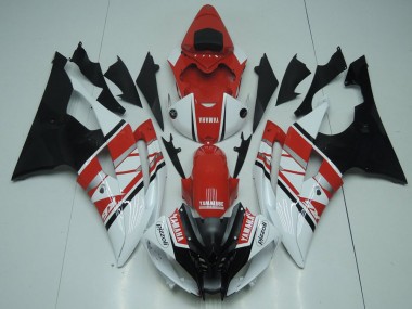 2008-2016 White Red Black Yamaha YZF R6 Motorcycle Fairing Canada