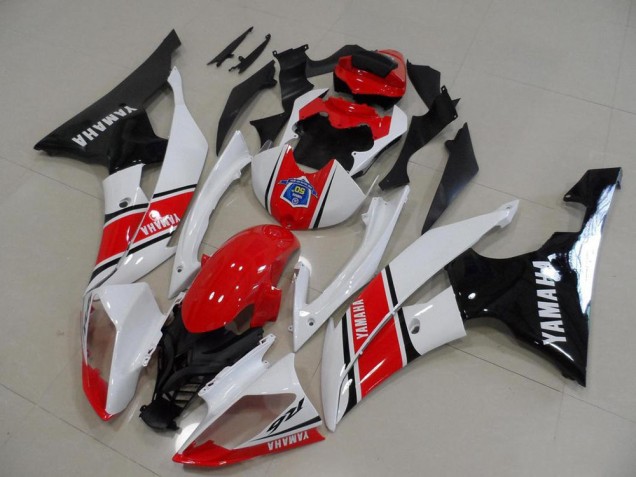 2008-2016 White Red Glossy Black Yamaha YZF R6 Bike Fairings Canada