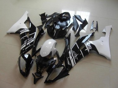 2008-2016 White Glossy Black Yamaha YZF R6 Motorcycle Fairing Canada