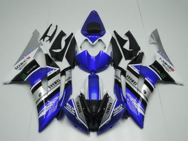 2008-2016 White Blue Silver Black Monster ENEOS Yamalube Semakin Didepan Yamaha YZF R6 Motorcycle Fairings Canada