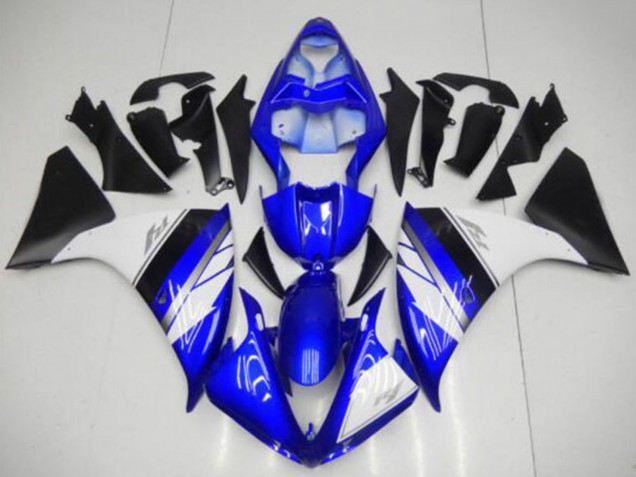 2009-2011 Blue White Matte Black Yamaha YZF R1 Motorcycle Fairings Canada