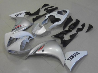 2009-2011 White Silver Yamaha YZF R1 Motorcycle Fairings Canada