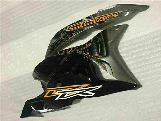 2009-2012 White Orange Glossy Black Honda CBR600RR Motorcycle Fairings Canada
