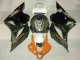 2009-2012 White Orange Glossy Black Honda CBR600RR Motorcycle Fairings Canada