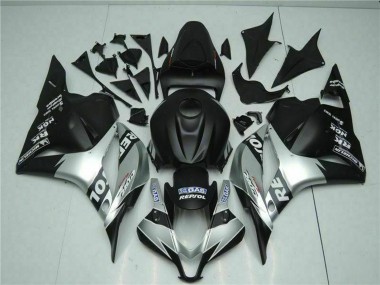 2009-2012 Silver Matte Black Repsol Honda CBR600RR Motorcycle Fairings Canada