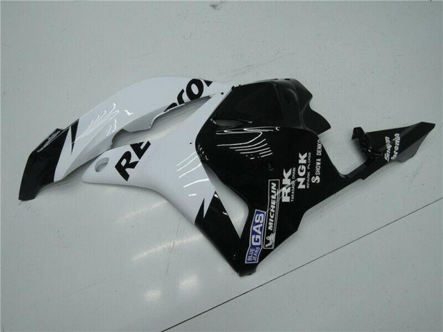 2009-2012 White Glossy Black Repsol Honda CBR600RR Motorcycle Fairing Canada