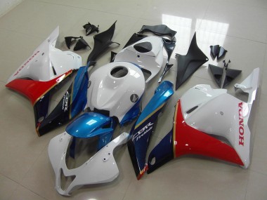 2009-2012 White Blue Red Glossy Black Honda CBR600RR Motorcycle Fairing Canada