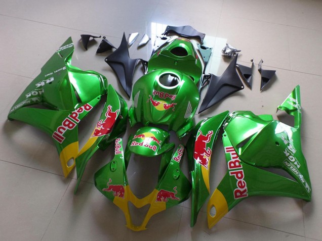 2009-2012 Green Yellow Red Bull Honda CBR600RR Motorcycle Fairings Canada