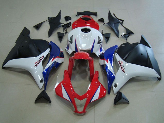 2009-2012 White Red Blue Matte Black Honda CBR600RR Motorcycle Fairings Canada
