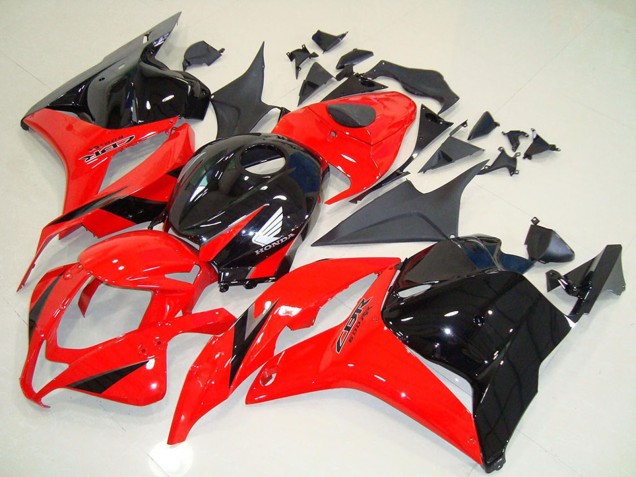 2009-2012 Red Glossy Black Honda CBR600RR Motorcycle Fairing Canada