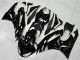 2009-2012 Glossy Black White Ninja Kawasaki ZX6R Motorcycle Fairings Canada