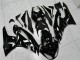2009-2012 Glossy Black White Ninja Kawasaki ZX6R Motorcycle Fairings Canada